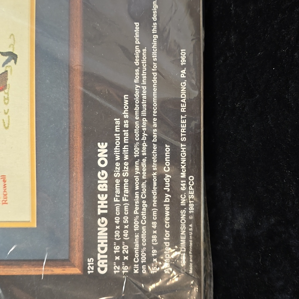 Dimensions Crewel Kit - Picture 3 of 3
